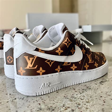 nike lv customs|louis vuitton nike air force 1.